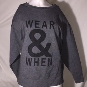 Wear & When nice sweater